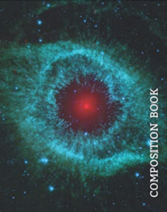 Helix Nebula College Ruled Notebook