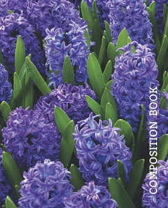 Blue Hyacinths College Ruled Notebook