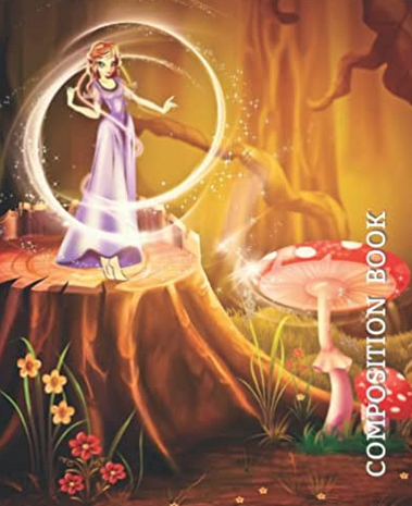 Fairy Tale Scene College Ruled Notebook