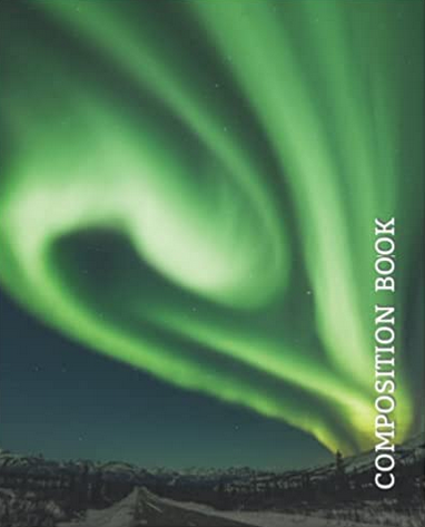 Northern Lights College Ruled Notebook